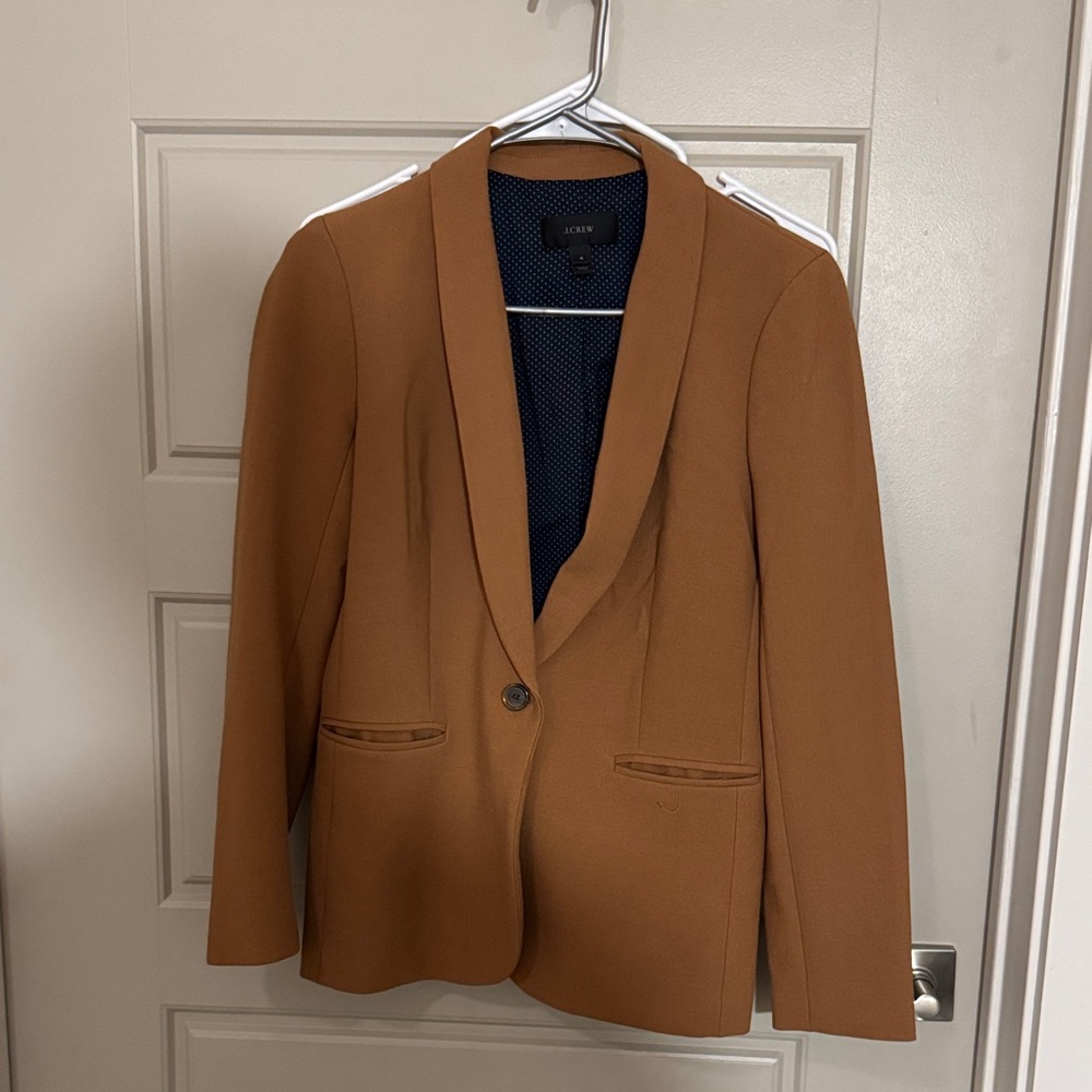 J. Crew Women's Camel Blazer